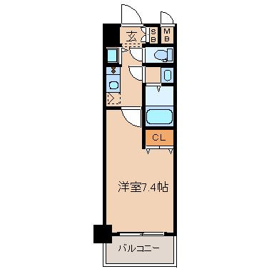【間取り】 | エスライズ梅田北