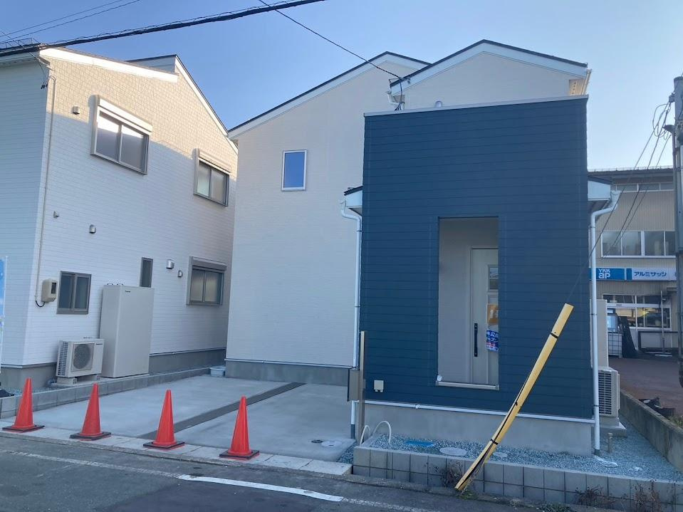 山形市北町建売住宅【1号棟】の外観|1号棟外観写真。内覧予約受付中です。
