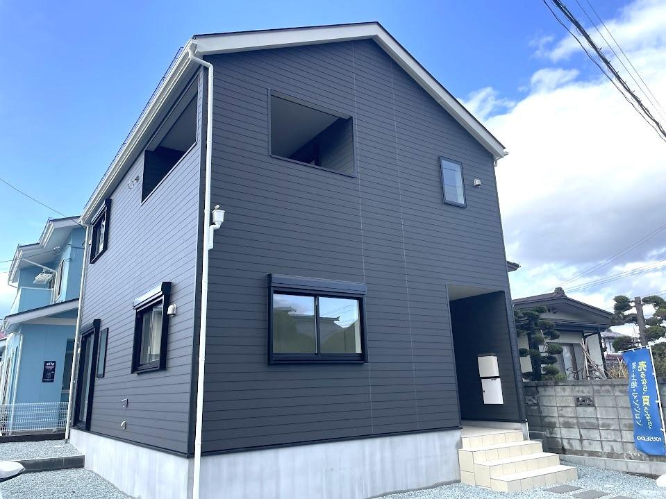 山形市北山形建売住宅の外観|現地外観写真。内覧可能です！