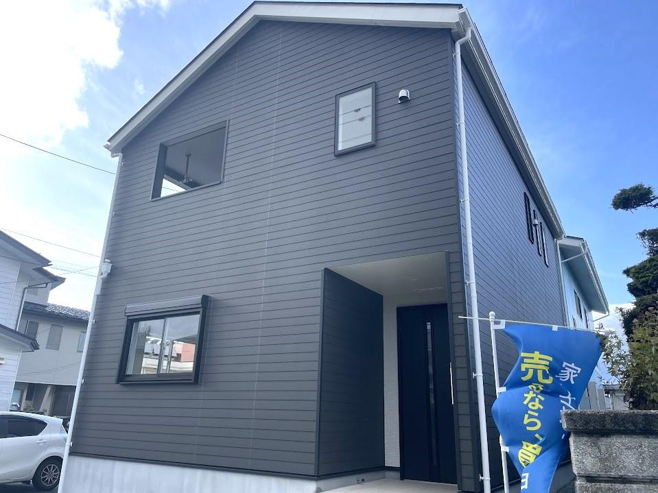 山形市北山形建売住宅の外観|現地外観写真。内覧可能です。