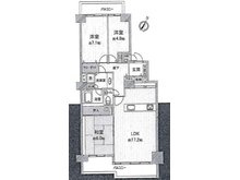【間取り】 | 六甲グランドヒルズ参号館