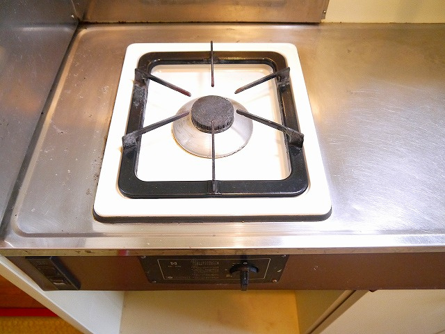 万葉Ⅱ（マンション万葉Ⅱ）のキッチン|キッチンです