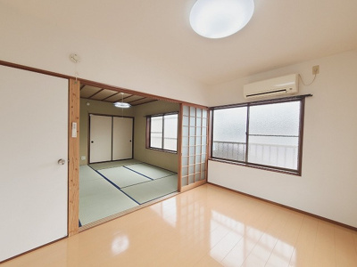 【寝室】 | コーポたくわⅡ