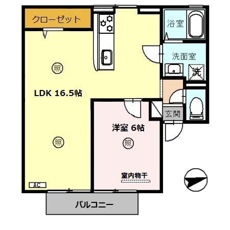 ハイツウィンディの間取り