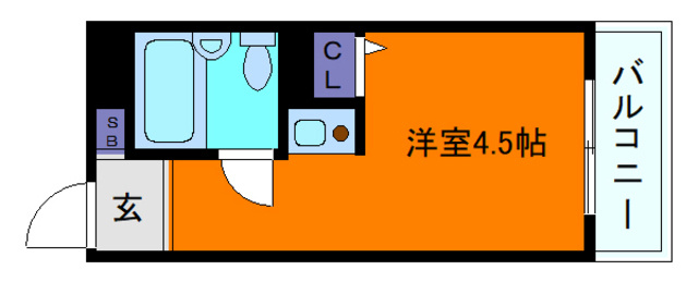 アンピエス六甲の間取り