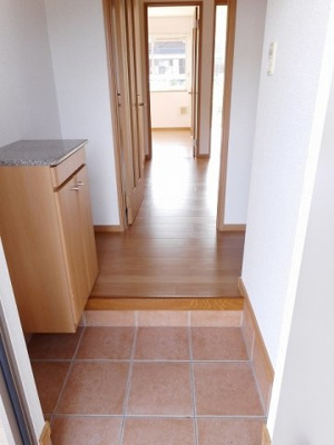 【玄関】 | ノイ・ブローテＢ | 玄関です