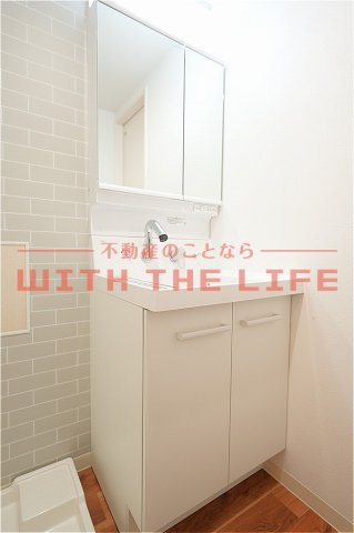 Delica（デリカ）久留米【キャッシュバック対象物件】の独立洗面台|使いやすい独立洗面台です