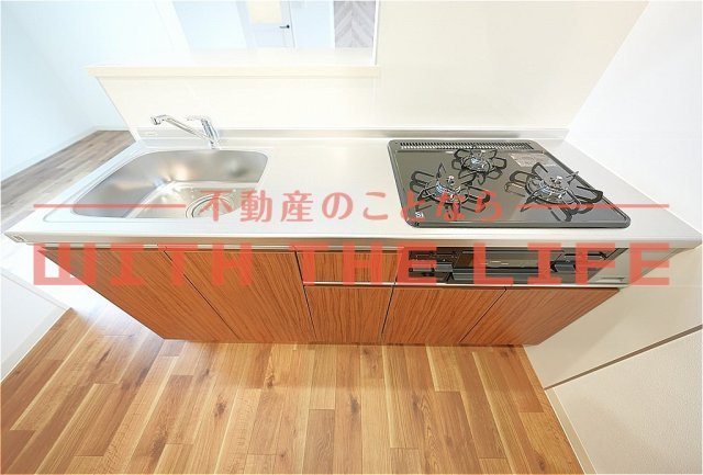 Delica（デリカ）久留米【キャッシュバック対象物件】のキッチン|使いやすいキッチンです