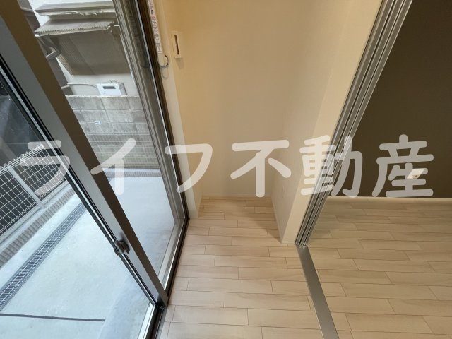 B-HEIMのバルコニー|バルコニー付きです