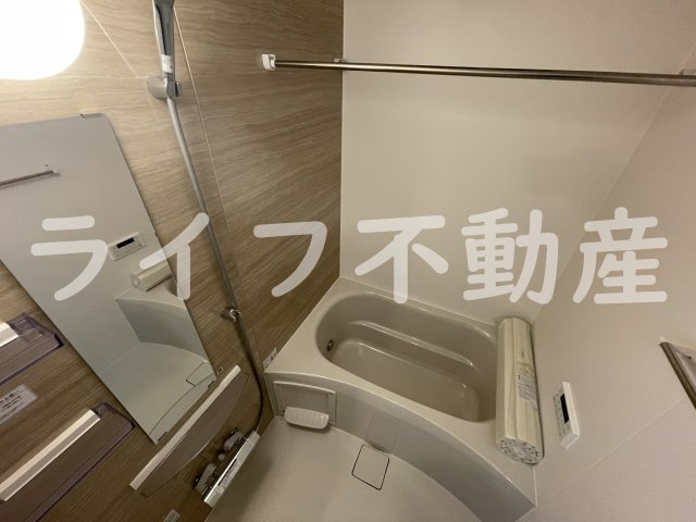 B-HEIMの浴室|きれいなお風呂です