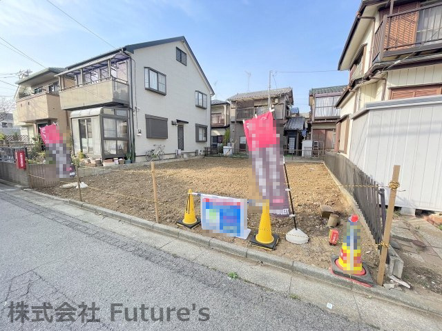 三郷市早稲田4丁目　建築条件無し　売地　更地渡しの外観|現地の写真になります。