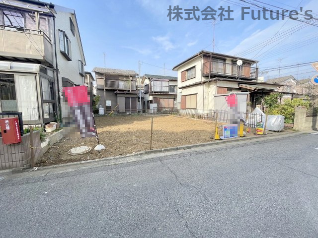 三郷市早稲田4丁目　建築条件無し　売地　更地渡しの外観|現地の写真になります。