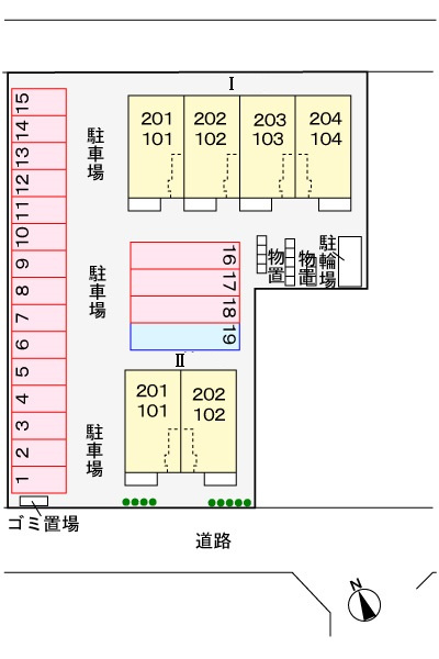 カレントパーク　ＳＫ　Ⅱの駐車場|駐車場