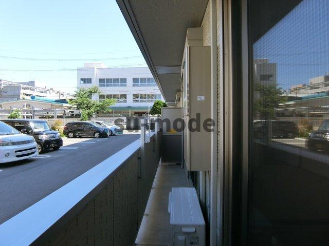 パインコートのバルコニー