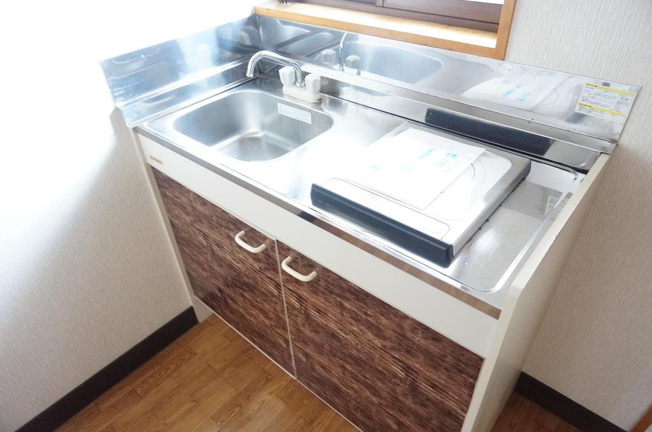 【キッチン】 | 峰町ダイゴハイツA | 画像は別部屋の写真です。