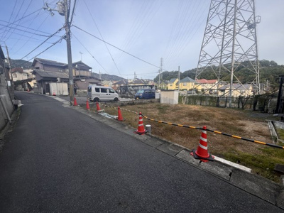 【前面道路含む現地写真】 | 大津市富士見台18-7　売土地