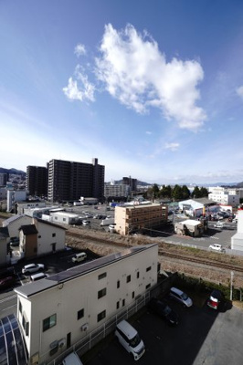 【展望】 | 【上質リノベ】ヒューマンズシティ矢野 | 現地（2024年2月8日11：00頃）撮影