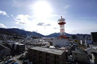 【展望】 | 【上質リノベ】ヒューマンズシティ矢野 | 現地（2024年2月8日11：00頃）撮影