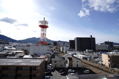 【展望】 | 【上質リノベ】ヒューマンズシティ矢野 | 現地（2024年2月8日11：00頃）撮影