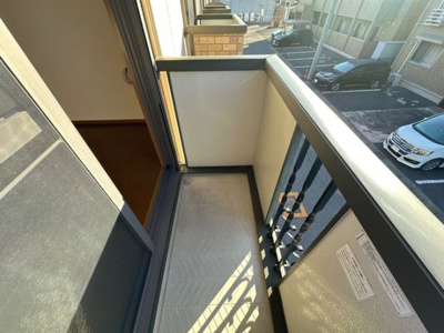 【バルコニー】 | ハニーコート　Ｂ