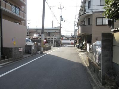 アルテミス北大路の周辺|前面道路