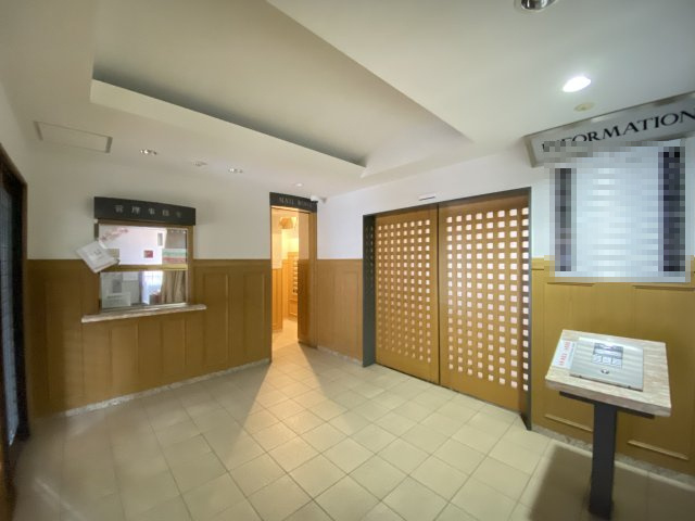 サンシティ安東駅前のエントランス