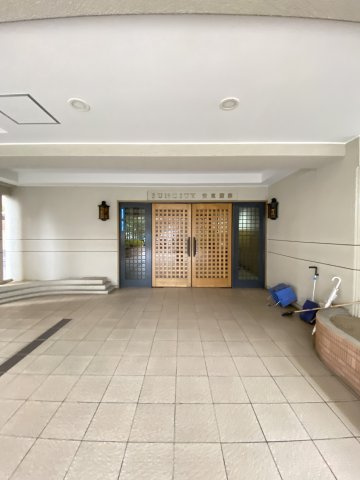 サンシティ安東駅前のエントランス