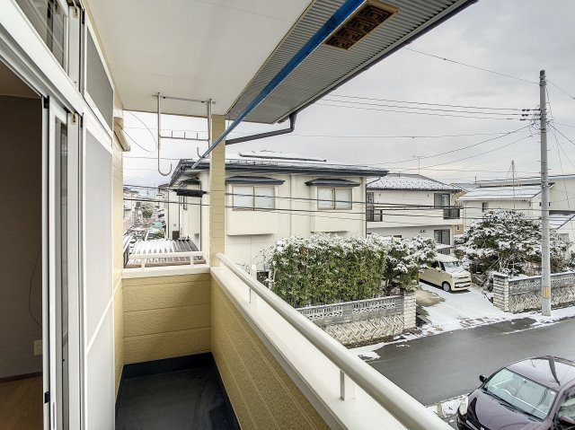 パークハイツのバルコニー