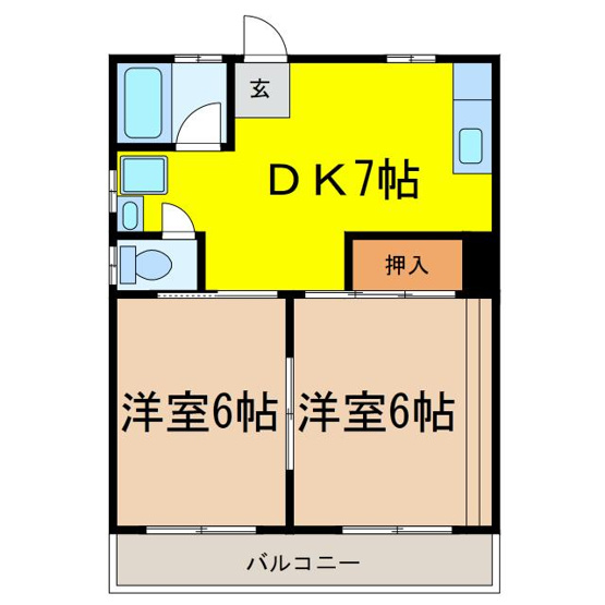 【間取り】 | リーエス小山