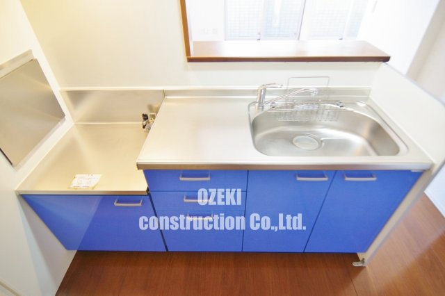 リバーパーク蒲生Cのキッチン