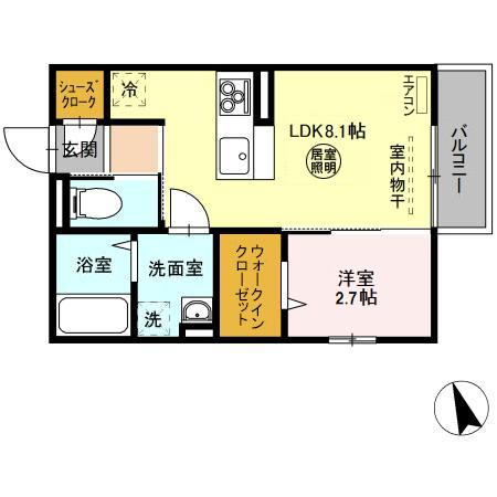 リベール・リベルテ リベルテの間取り