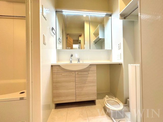 ル・グロンシャリオの独立洗面台