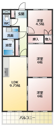 【間取り】 | ハイムリトルオアシス