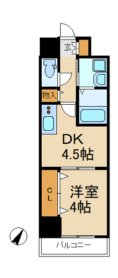 【間取り】 | ラグゼナ松戸