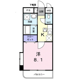 【間取り】 | コモドビラⅦ