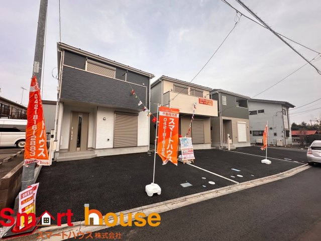 相模原市中央区田名　最終1棟　現地販売会開催中　新宿小学校・上溝南中学校の前面道路含む現地写真