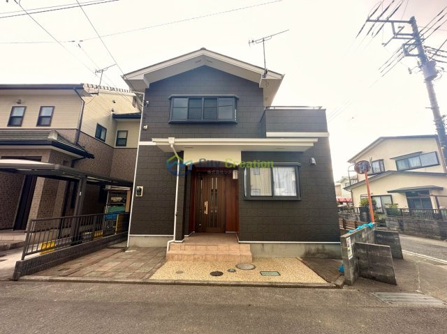 足柄上郡大井町金子リフォーム済戸建の前面道路含む現地写真