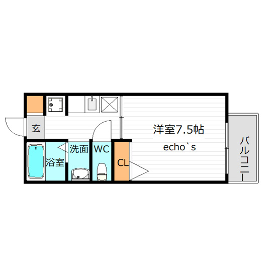 【間取り】 | メゾンフレグランスそのべ