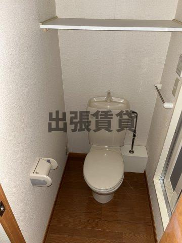 家具・家電付！レオパレス東大曽根のトイレ