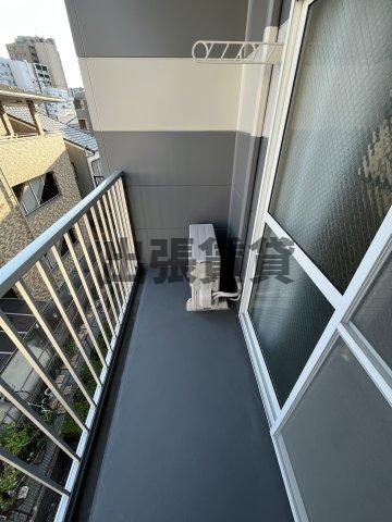 家具・家電付！レオパレス東大曽根のバルコニー