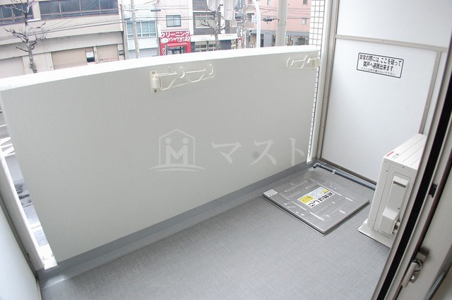 ＬＣ谷町六丁目のバルコニー