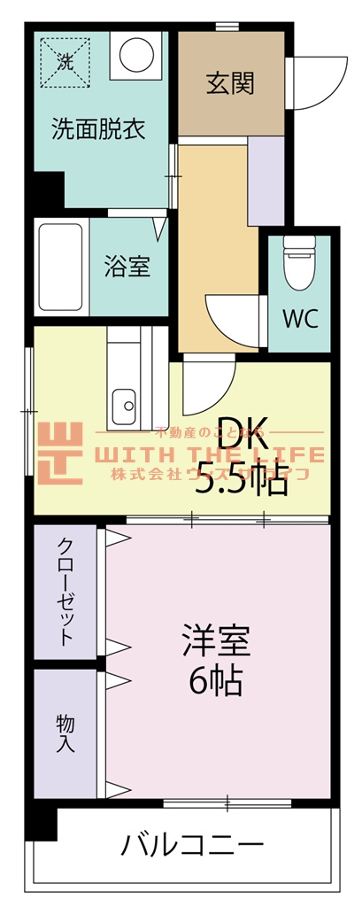 シャンベルジュK☆T【10.000円キャッシュバック対象物件】の間取り