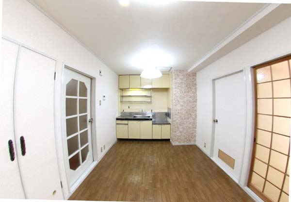 カワトコーポラスの居間・リビング|ゆったり過ごせるリビングです