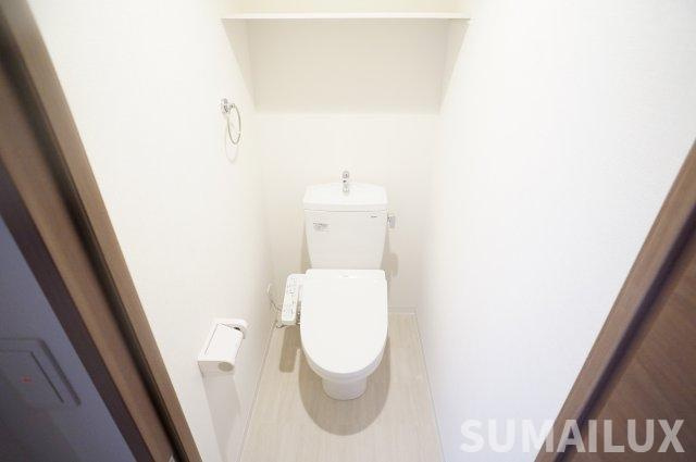 熊本市北区鶴羽田４丁目の賃貸マンションのトイレ