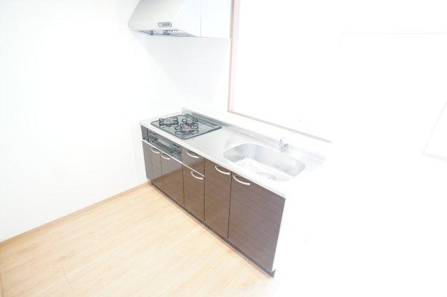 熊本市北区鶴羽田４丁目の賃貸マンションのキッチン