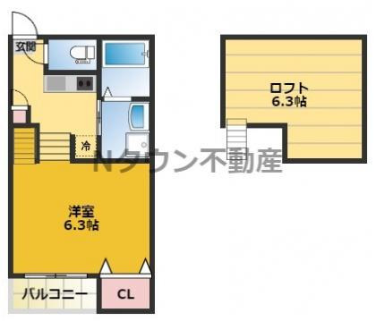 【間取り】 | STAGE杉栄 | 間取りです。