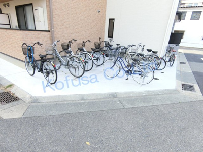 【駐車場】 | AILE神戸西 | 駐輪スペース