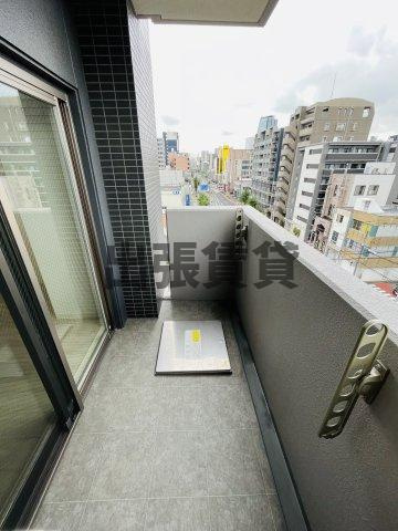 仲介手数料0円！ファスティーナ本陣のバルコニー