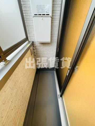 仲介手数料0円！ルミエール 黒川 Dのバルコニー