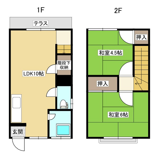 【間取り】 | ハイム高田